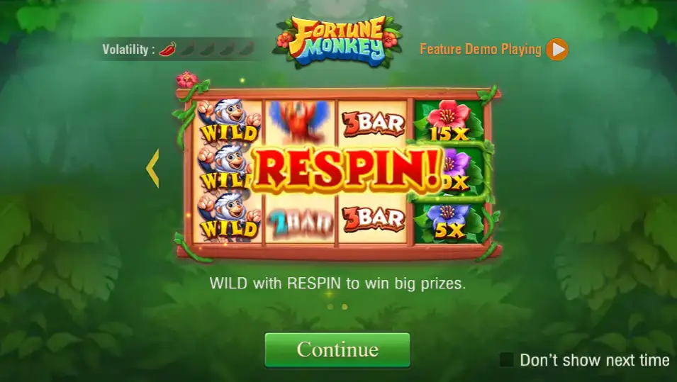 Funcionalidade Extra Bet do Fortune Monkey para aumentar chances de multiplicadores altos