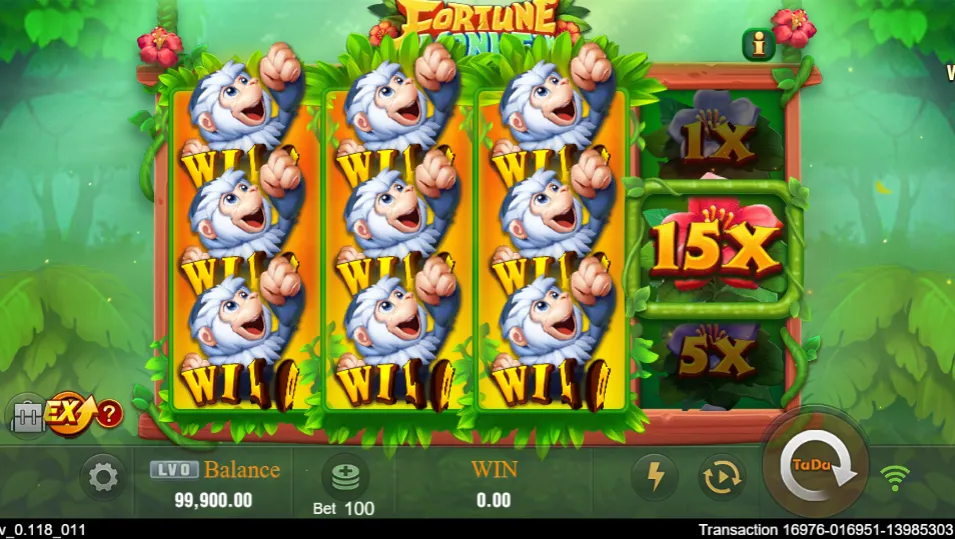 Avaliação especializada do slot Fortune Monkey da TaDa Gaming